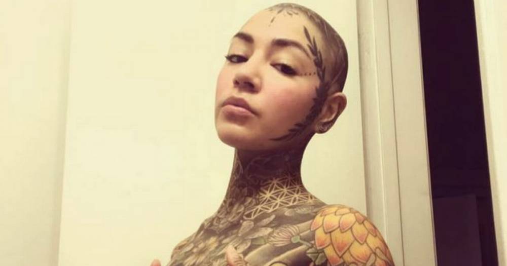 Woman Spends £20k On Full Body Tattoo Suit And Even Gets Her Genitals Inked Last News