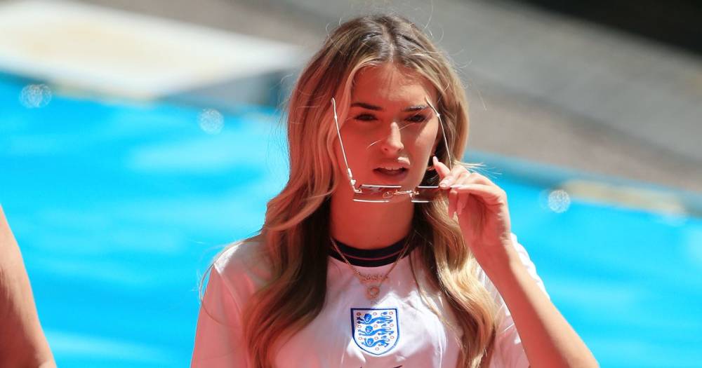 England WAGs cheering their footballer partners on since ...