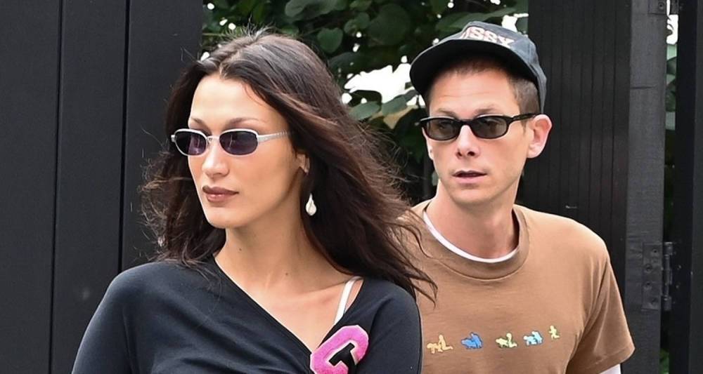 Bella Hadid Enjoys Lunch Date with Boyfriend Marc Kalman ...