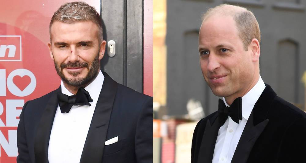 Prince William And David Beckham Both Look So Handsome