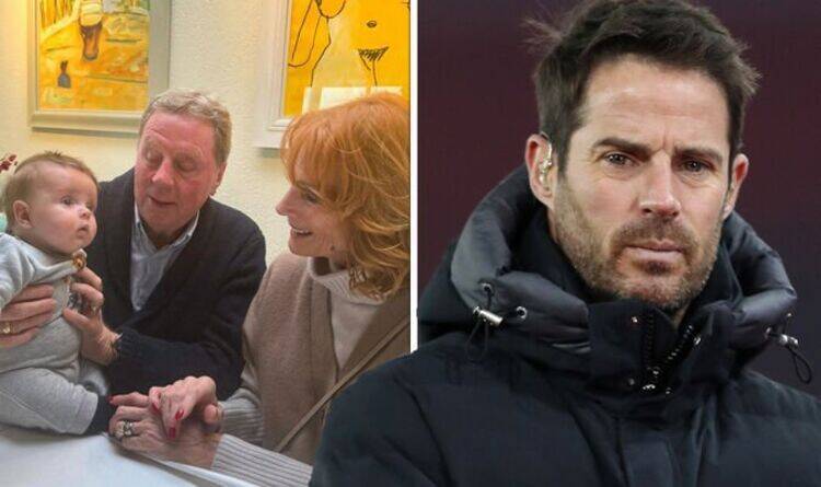 Jamie Redknapp reacts to claims baby son Raphael is Harry